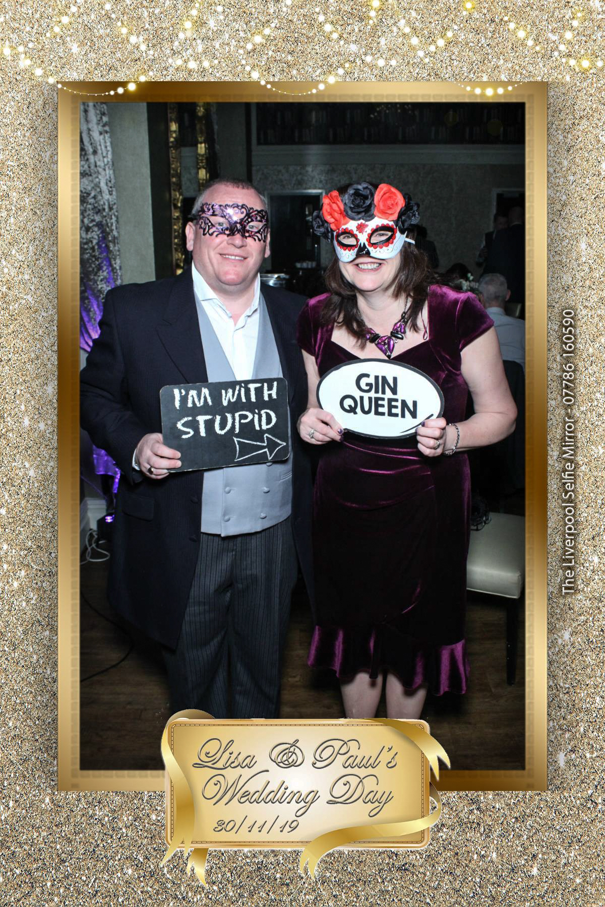 Lisa & Paul's Wedding  | View more photos from the event at gallery.liverpoolselfiemirror.co.uk/u/LiverpoolSelfieMirror/Lisa-Pauls-Wedding